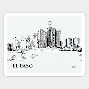 El Paso - Texas Magnet